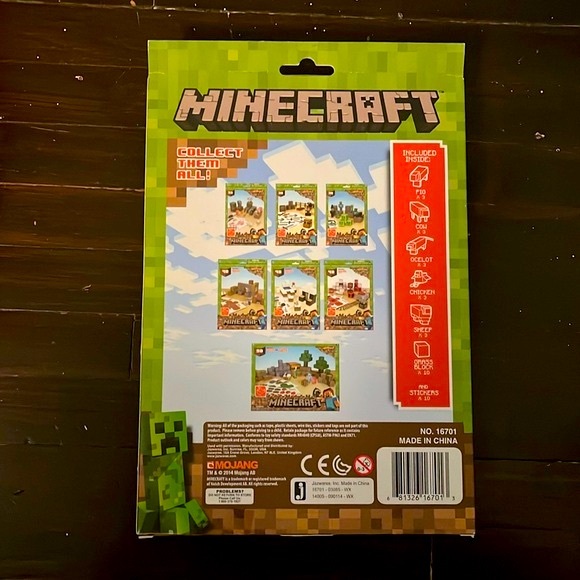 Minecraft papercraft animal kit sealed - Picture 2 of 4